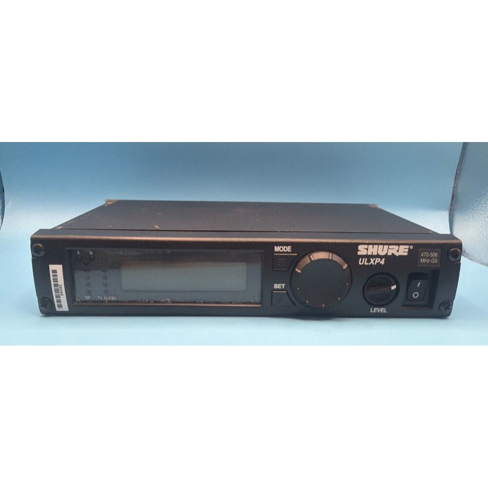 Shure ULXP4 Wireless Mic Receiver 662-698 MHz No Power Supply or Antennas *READ*